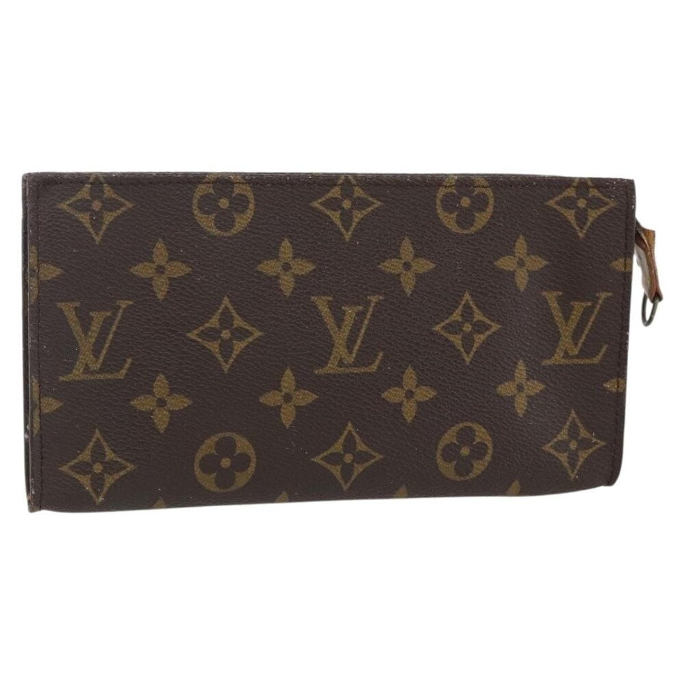 Louis Vuitton Monogram Bucket GM Accessory Pouch Brown